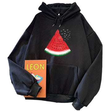 Black watermelon hoodie